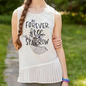 Matilda Jane BE FREE Tank Girls 12 NWT Smoke Free